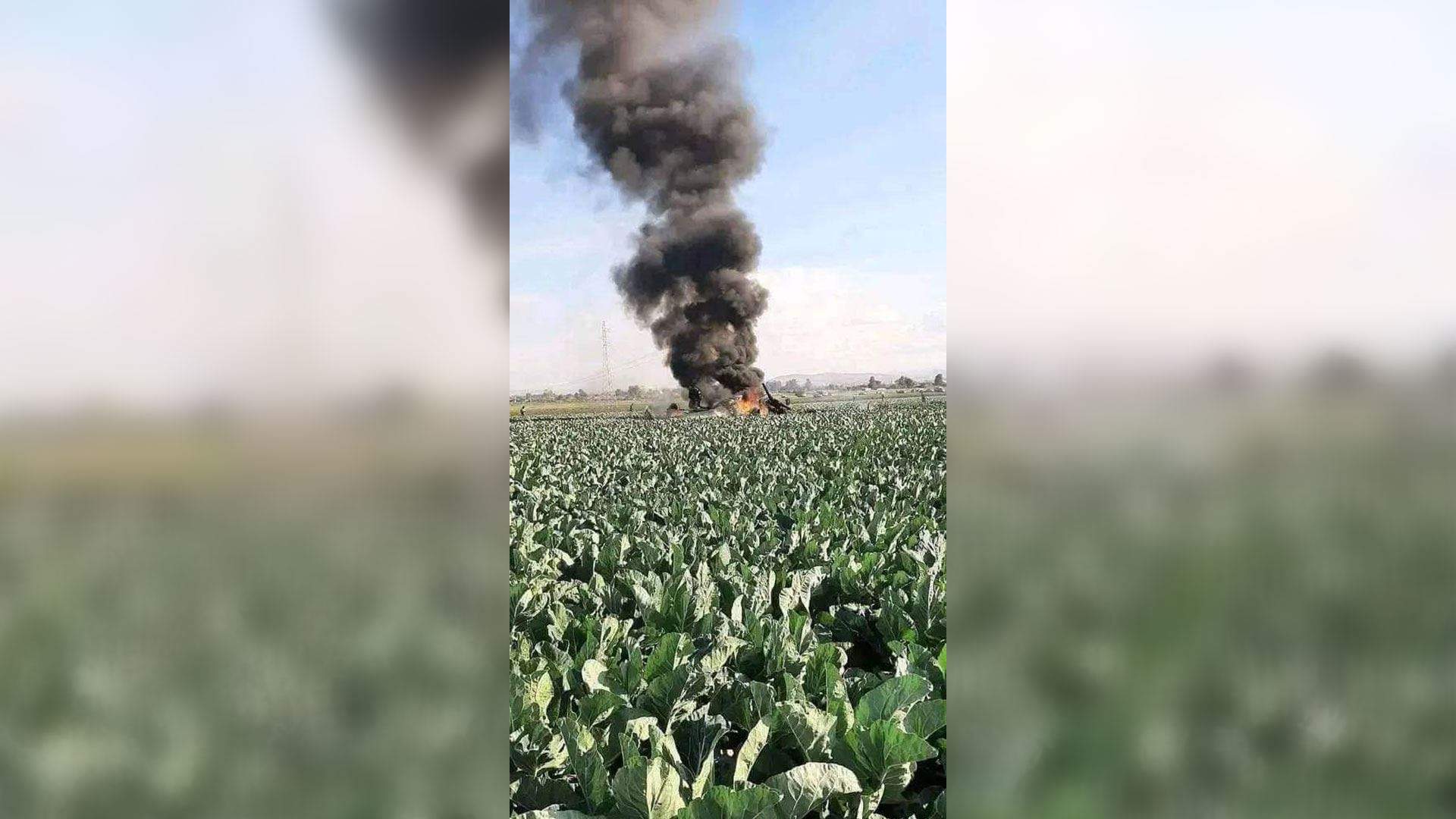مصرع طاقم مروحية عسكرية جزائرية بعد سقوطها بولاية عين الدفلى