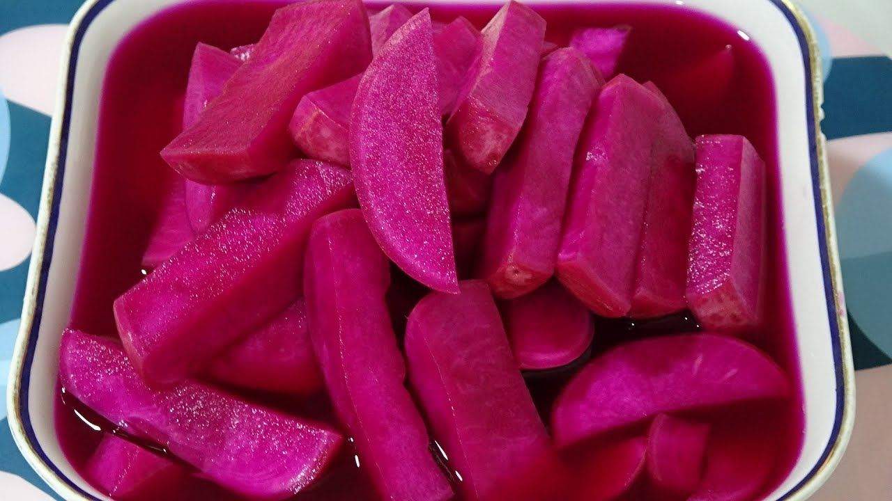 وزارة الصناعة تعمّم منع استخدام المادة الملوّنة في صناعة مخللات اللفت