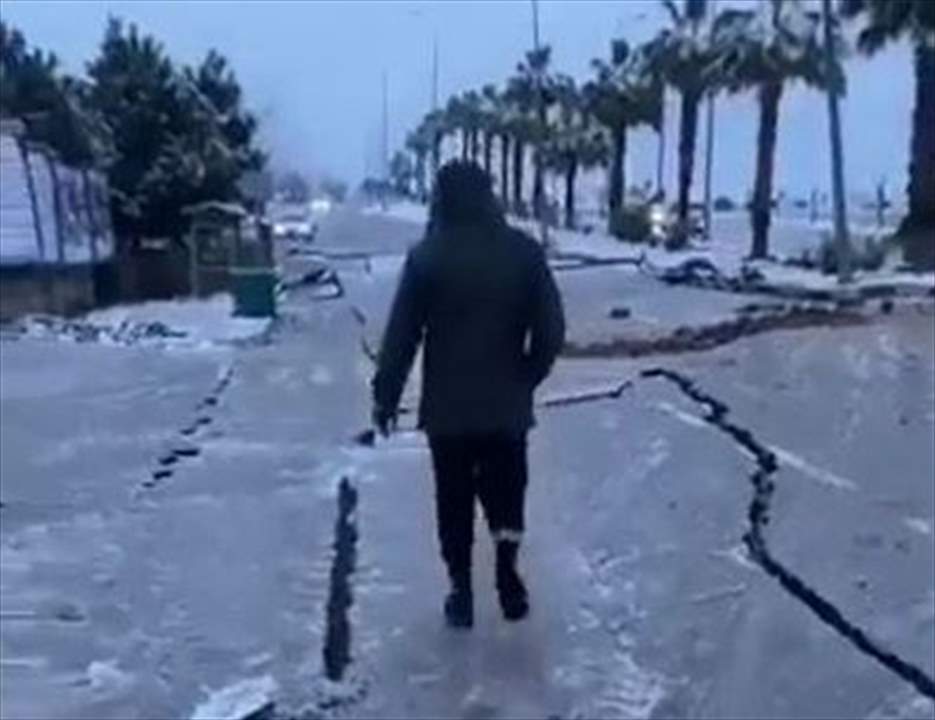 بالفيديو ـ آثار الزلزال في شوارع مدينة غازي عنتاب التركية