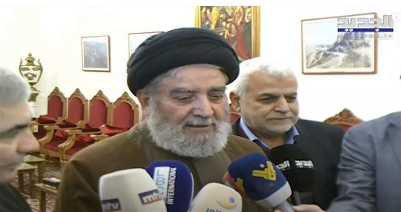  ابراهيم أمين السيد من بطريركية الارمن الكاثوليك في الاشرفية عن لقاء باريس الخماسي: لا أعرف قراءة كتب من هذا النوع 