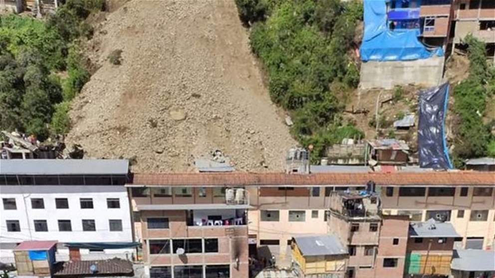 16 قتيلا وعشرون مفقودا في حوادث انزلاق للتربة في جنوب البيرو