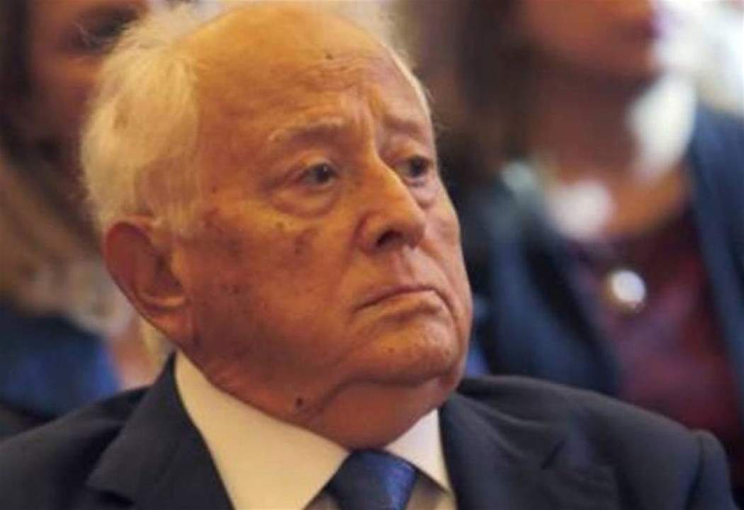 وفاة النائب السابق مخايل الضاهر عن 95 عاما