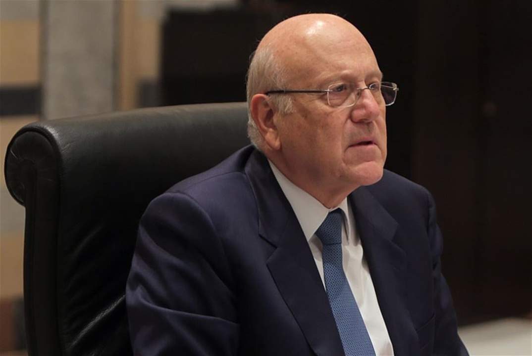 ميقاتي التقى السفير البابوي ووزير العمل يرافقه وفد من رابطة المتقاعدين 