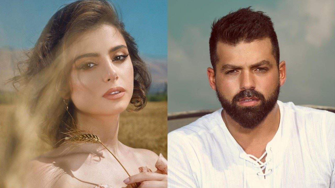 ماريتا الحلاني وجو صادر بلقطة رومانسية من كواليس تصوير "عشرة عُمر"