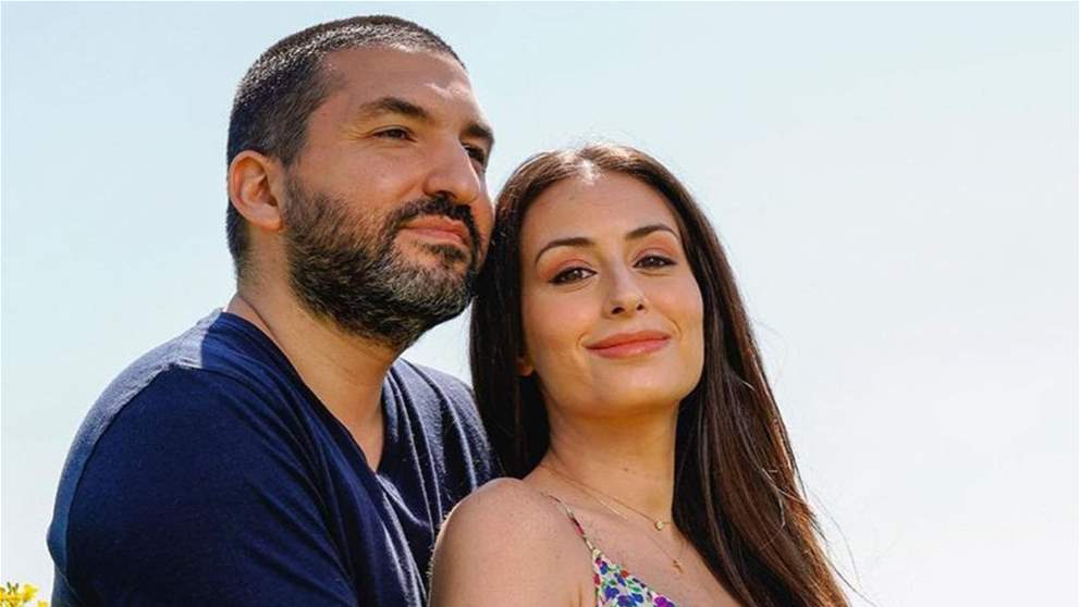 هبة طوجي وابراهيم معلوف يرزقان بطفلتهما الثانية
