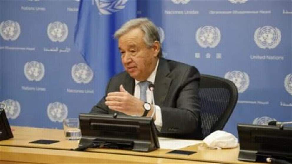 الامين العام للأمم المتحدة يصل إلى بغداد ويبدأ مباحثات رسمية الأربعاء