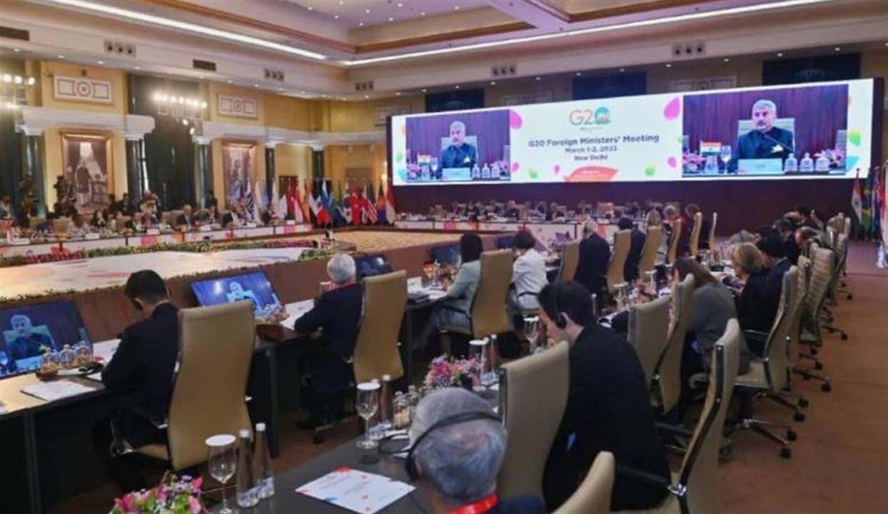 اجتماع لوزراء خارجية "العشرين" في نيودلهي.. رئيس الوزراء الهندي: الحوكمة العالمية فشلت