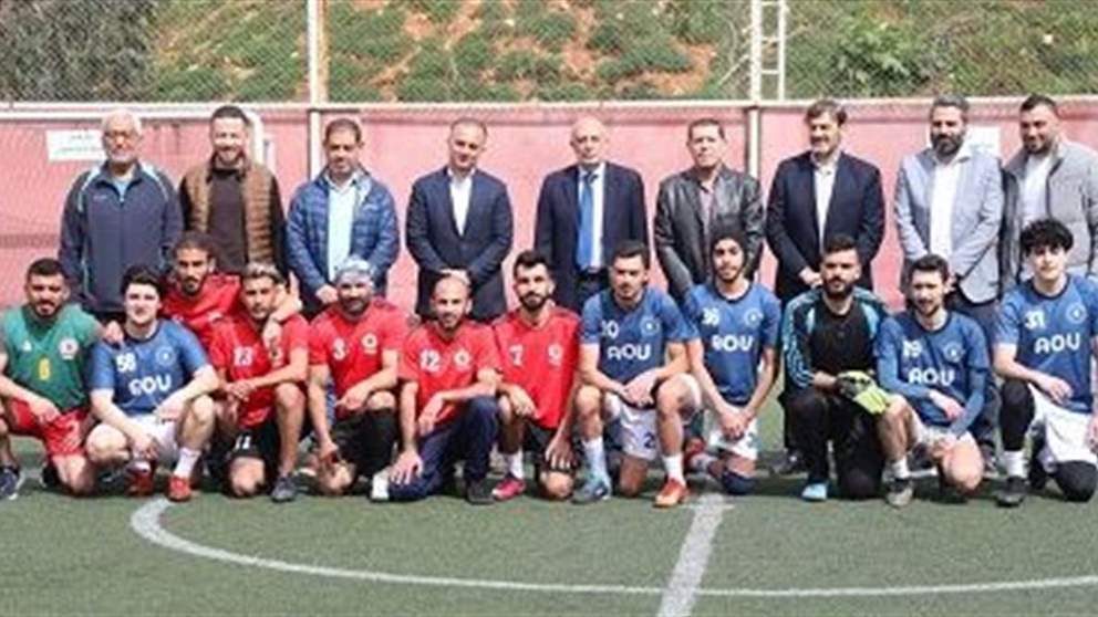 الجامعة العربية المفتوحة تكرّم رجال "الدفاع المدني" ومديرهم