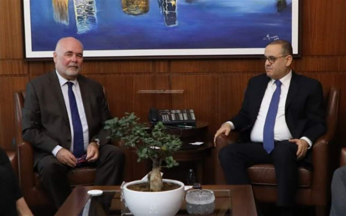 البيسري يستقبل سفير جمهورية تشيكيا