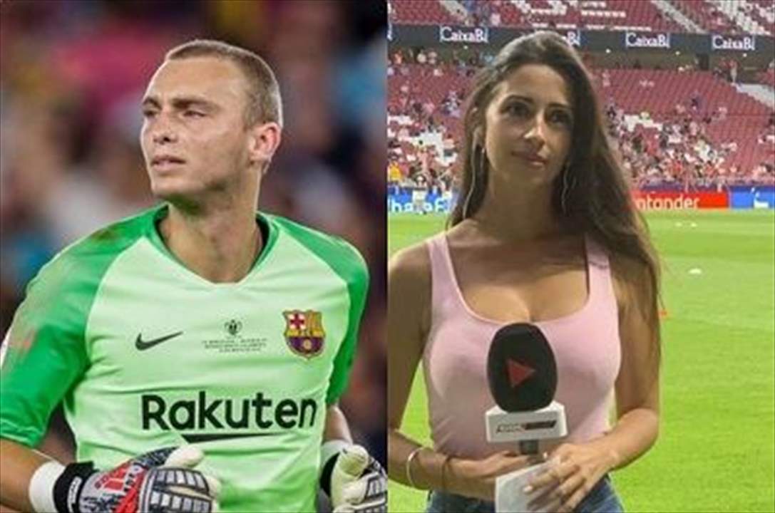 حارس برشلونة إبتزّ صديقته وهددها وطالبها بالإجهاض