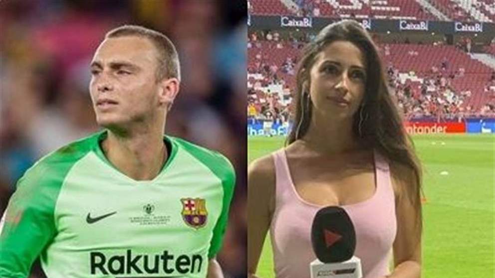 حارس برشلونة إبتزّ صديقته وهددها وطالبها بالإجهاض