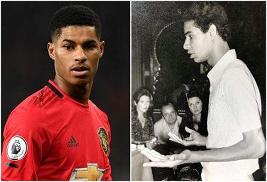 فيديو - شبيه راشفود الاول بين 40 ممثل مصري شهير !!
