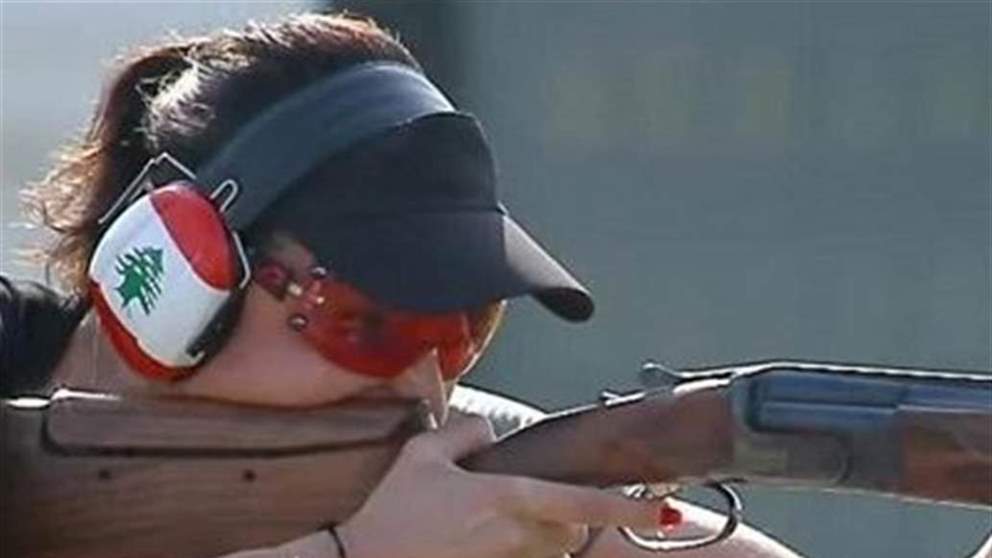 راي باسيل رابعة كأس العالم في الرماية على الأطباق