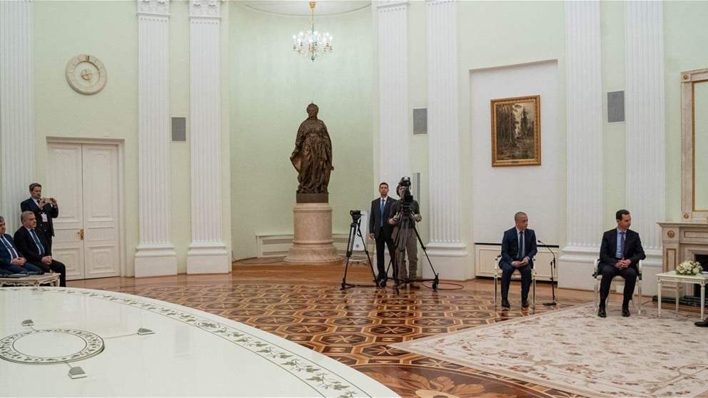 الرئاسة السورية تنشر تفاصيل لقاء بوتين والأسد: ناقش الزعيمان التعاون المشترك بمختلف أشكاله