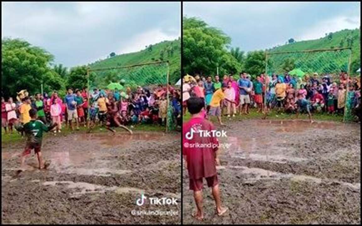 فيديو يثير حفيظة المتابعين .. ركلات ترجيح على الوحل بلا نهاية !!