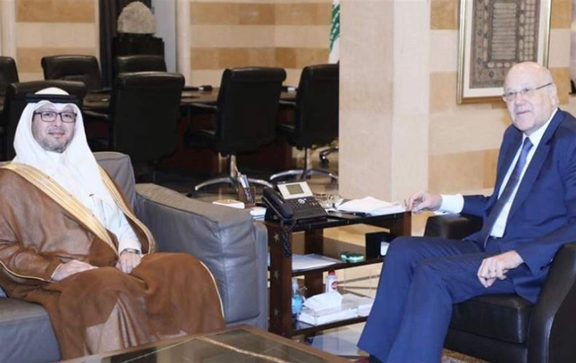 السفير السعودي وليد البخاري من السرايا الحكومية: ضرورة مواصلة الجهود المُشتركة لحض قادة لبنان على انتخاب رئيس للجمهورية والمضي قدماً في الإصلاحات الجذرية