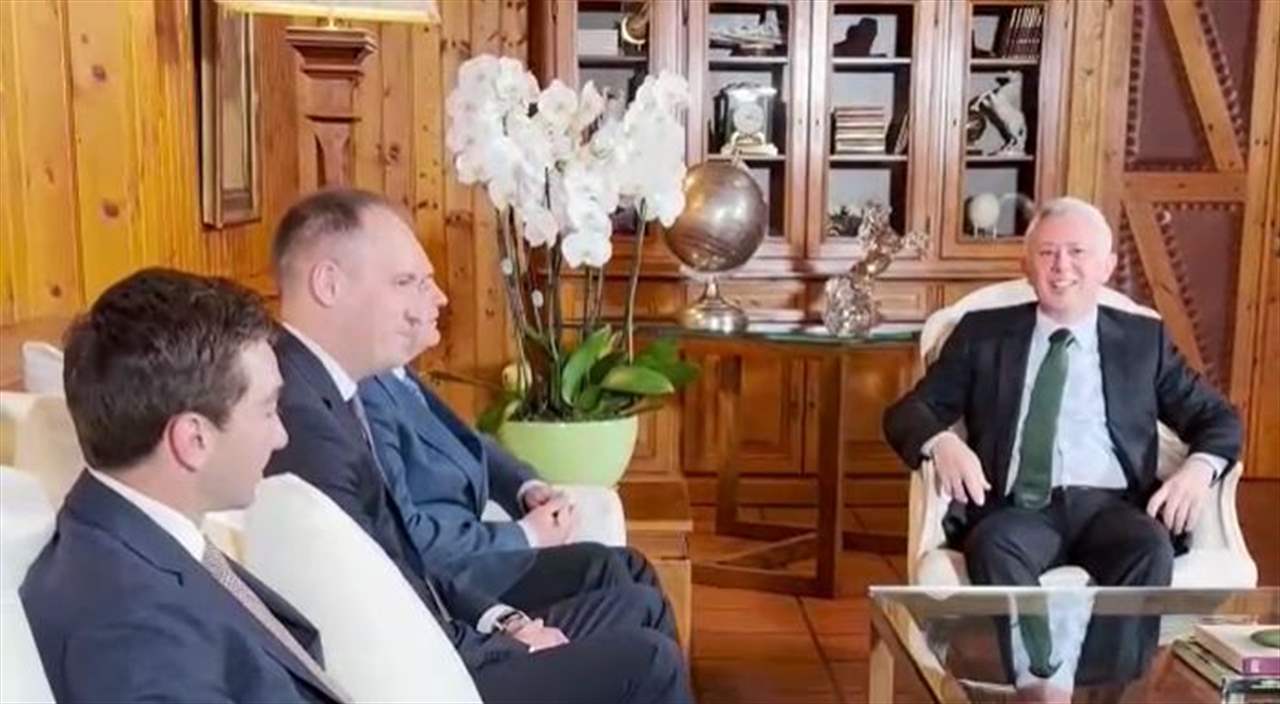 فرنجية يستقبل السفير الروسي في بنشعي