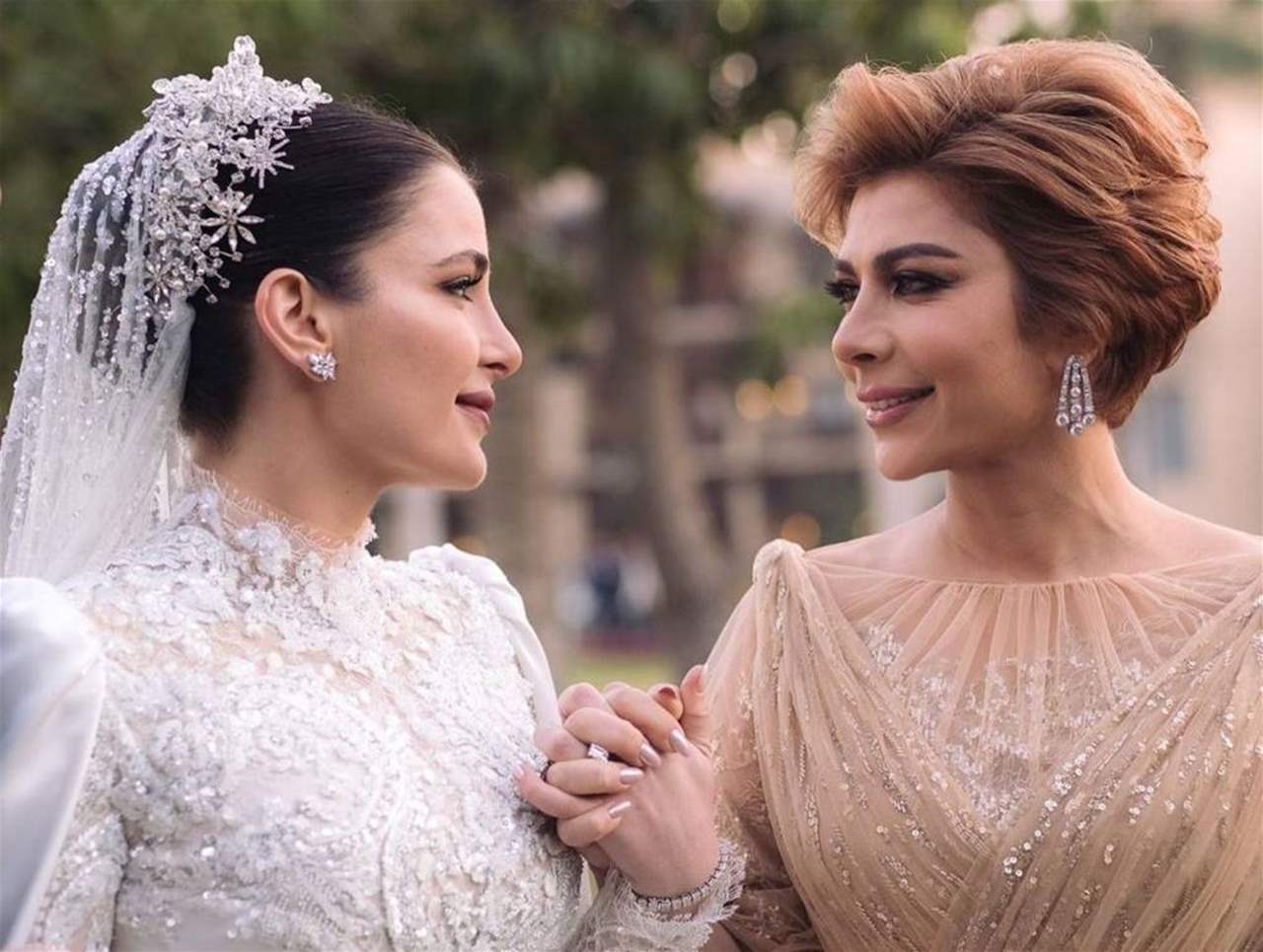 أصالة تحتفل بمرور عام على زواج ابنتها شام: الله يجعلها سنين طويلة