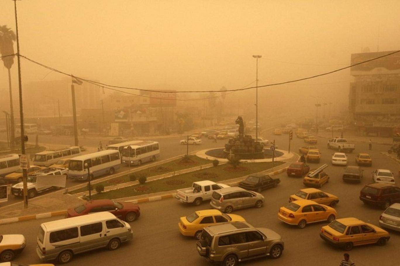أكثر من 500 حالة اختناق جراء العواصف الترابية في العراق
