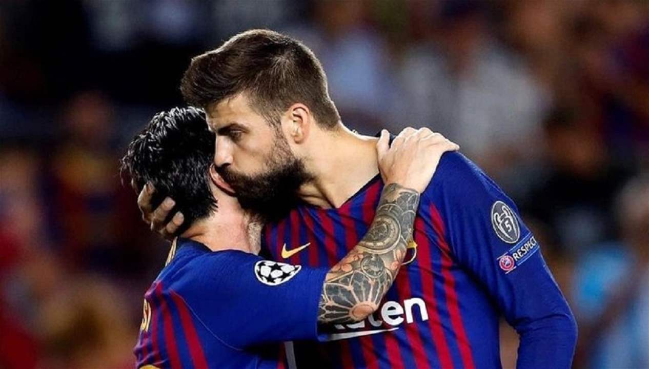 "العدوّ" بيكيه يُعلّق على احتمال عودة ميسي الى برشلونة فماذا قال؟