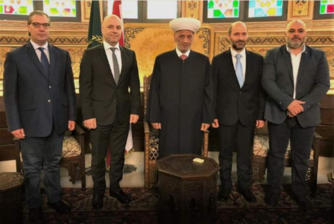  وفد "قواتي" برئاسة حاصباني في دار الفتوى : المنطلق الوحيد للانتخابات الرئاسية هو لبنان