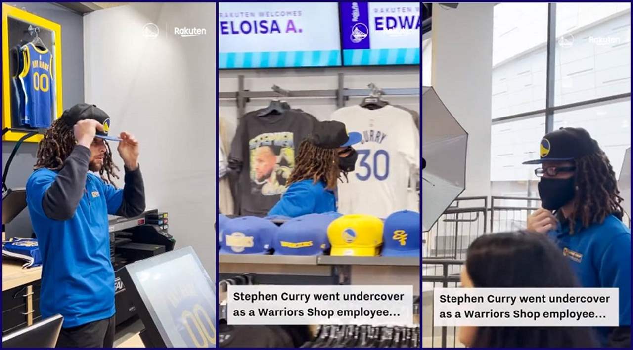 فيديو - ستيفن كاري مُتخفياّ بباروكة وقناع فما السبب؟