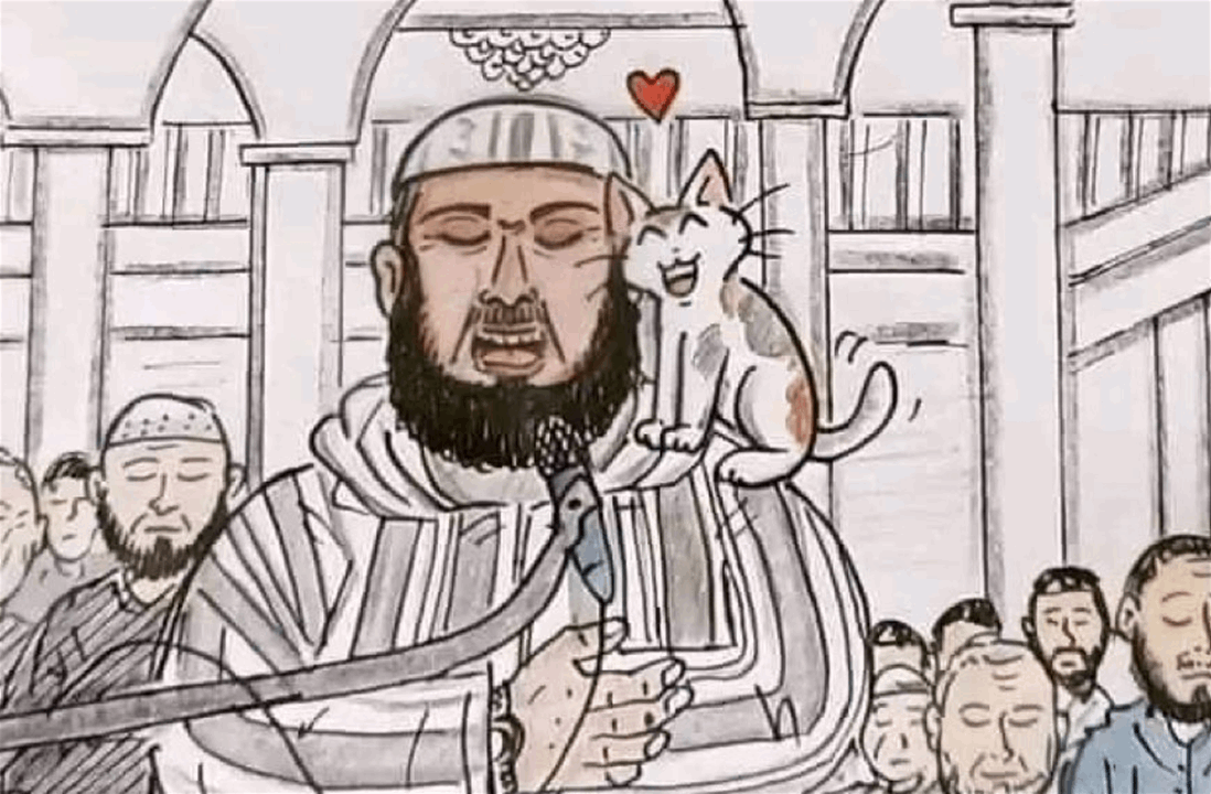 بالفيديو - أول تعليق للإمام الجزائري وليد مهساس عن حادثة القطة التي تصدرت مواقع التواصل 