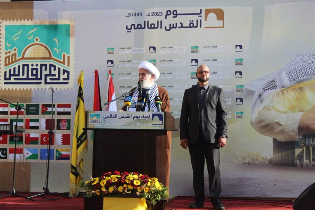 الشيخ نعيم قاسم: لا يوجد شيء اسمه تسوية فالتسوية استسلام