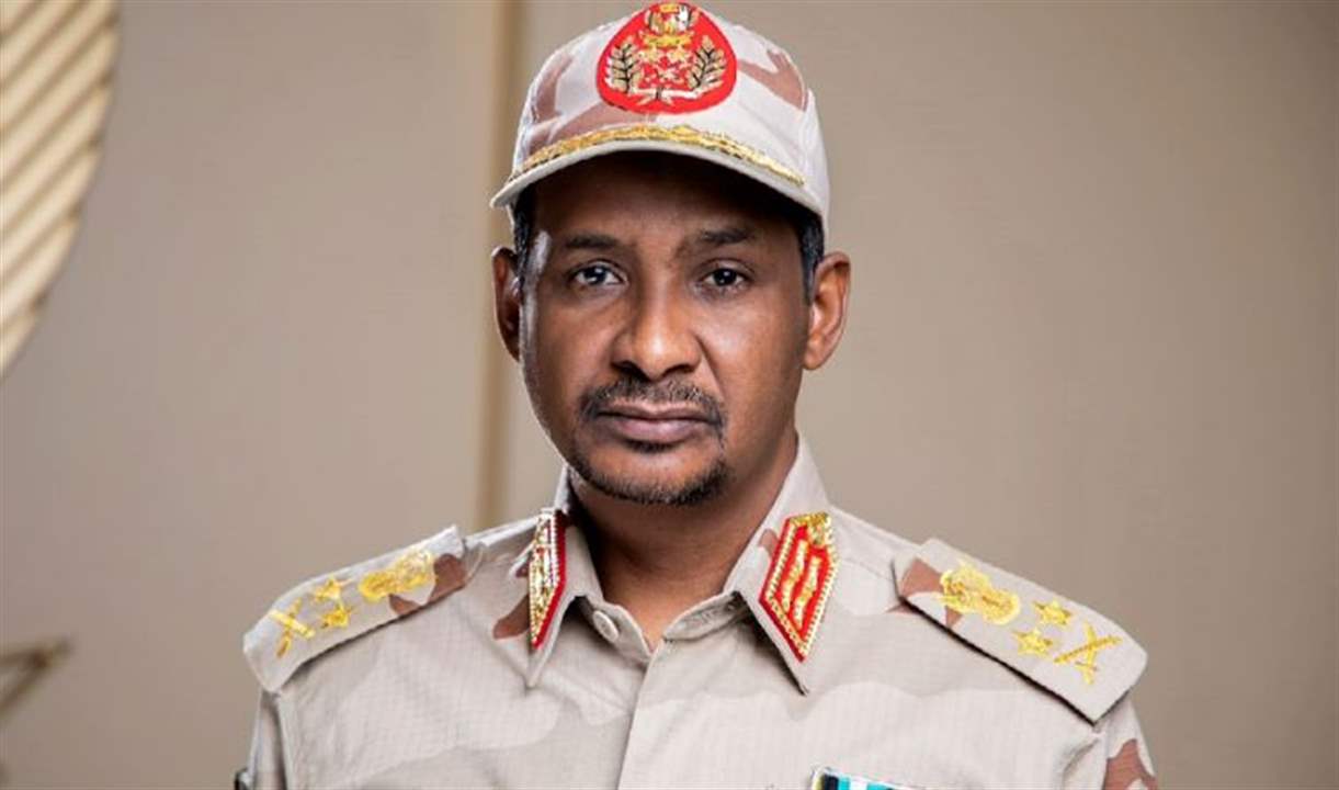 حميدتي لوزيرة الخارجية الفرنسية: ملتزمون بالوقف الكامل لإطلاق النار