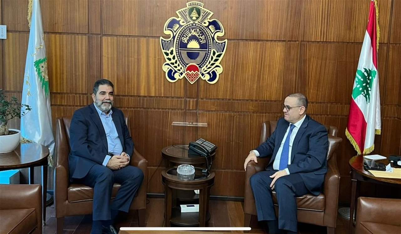   العميد الياس البيسري يبحث مع نوار الساحلي ملف النزوح السوري