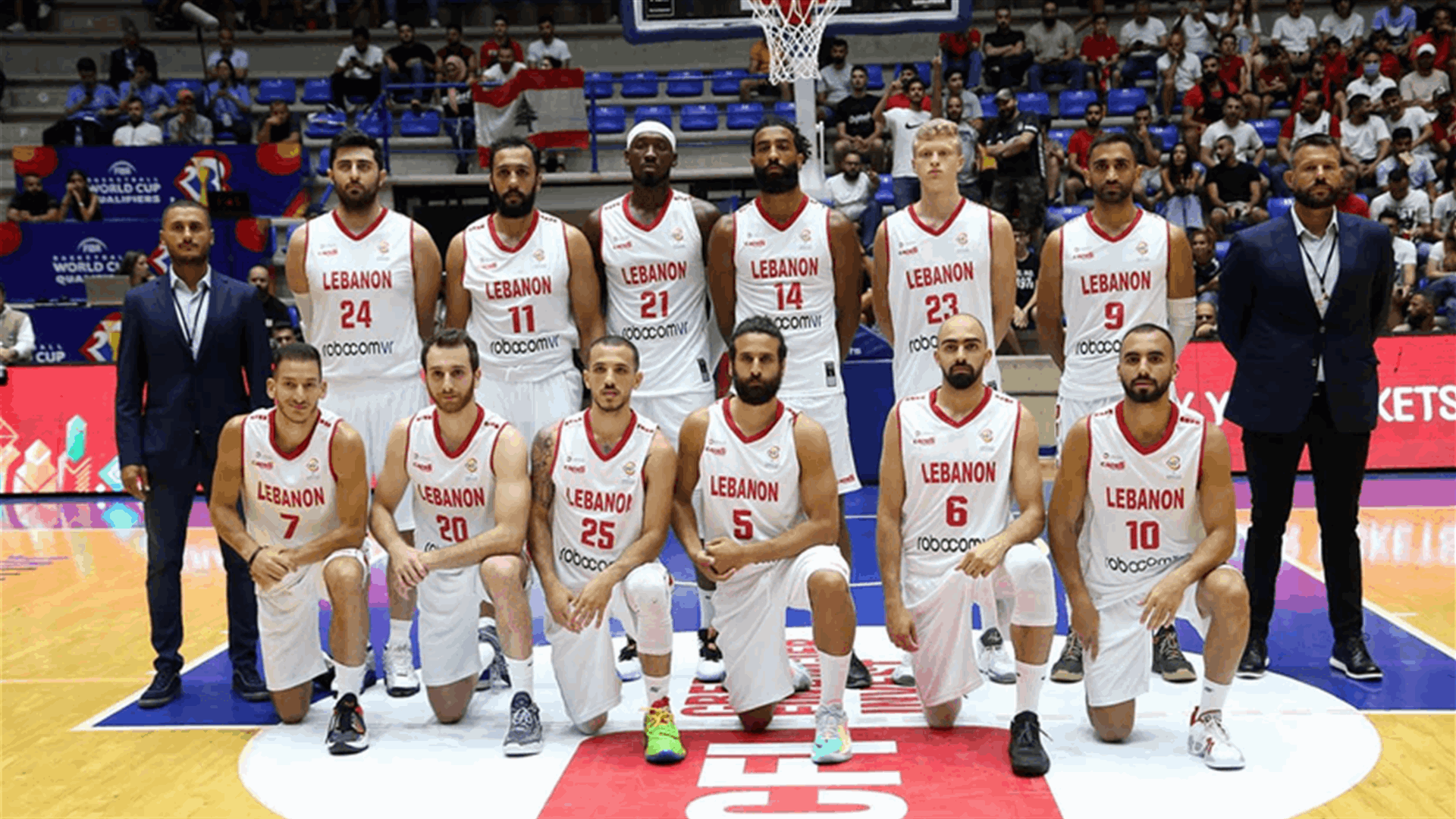 مجموعة نارية تنتظر منتخب لبنان في كأس العالم 2023 لكرة السلّة