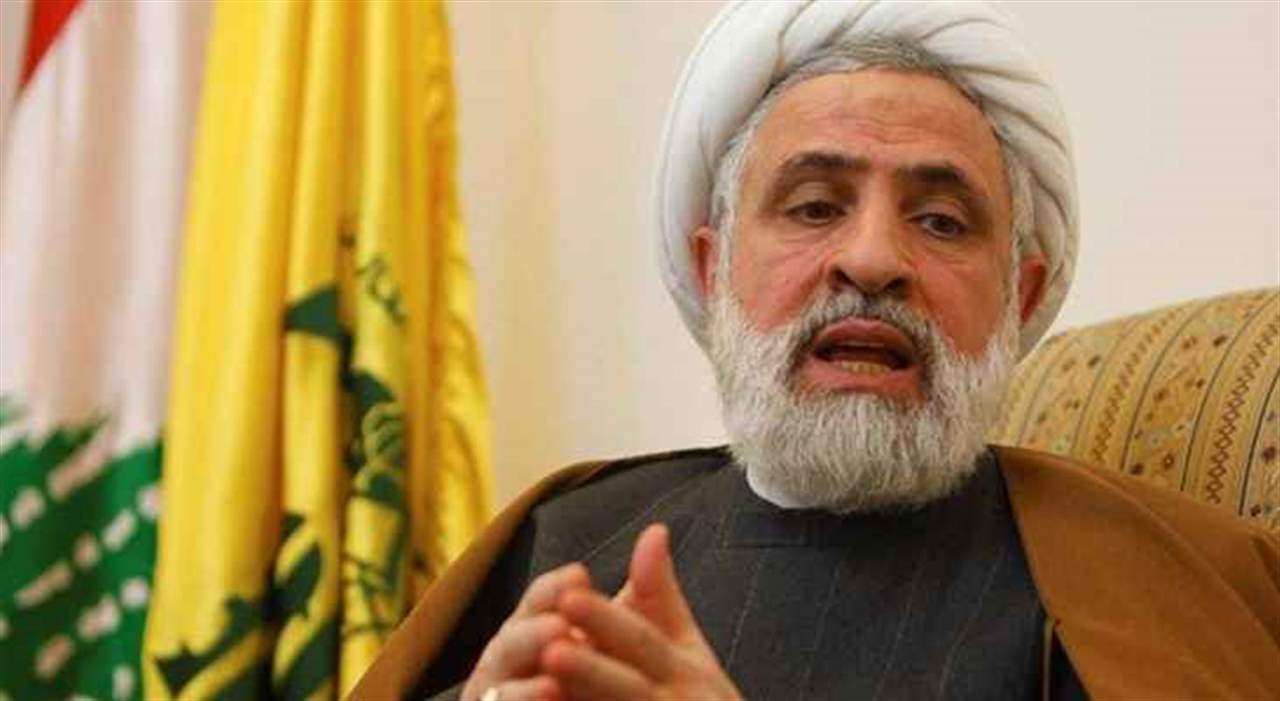 نعيم قاسم: أعلنَّا دعمنا لترشيح فرنجية ومستعدون لتقريب وجهات النظر للخروج من المراوحة