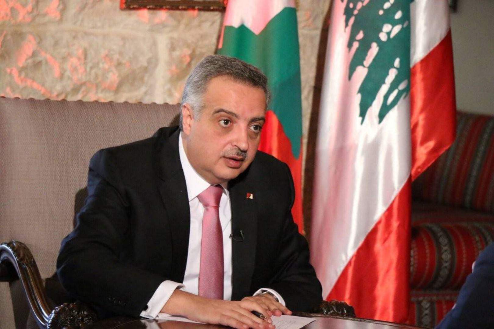 أرسلان: ابتزاز لبنان بحجة الحرص على النازحين السوريين وعلى سلامتهم أمر بات مكشوفا