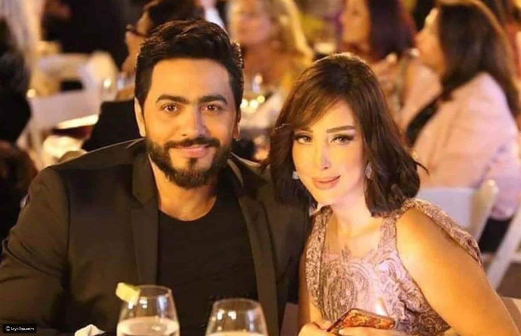 بسمة بوسيل تكشف عن هدية ثمينة تلقتها وتامر حسني يفاجئها بتعليقه