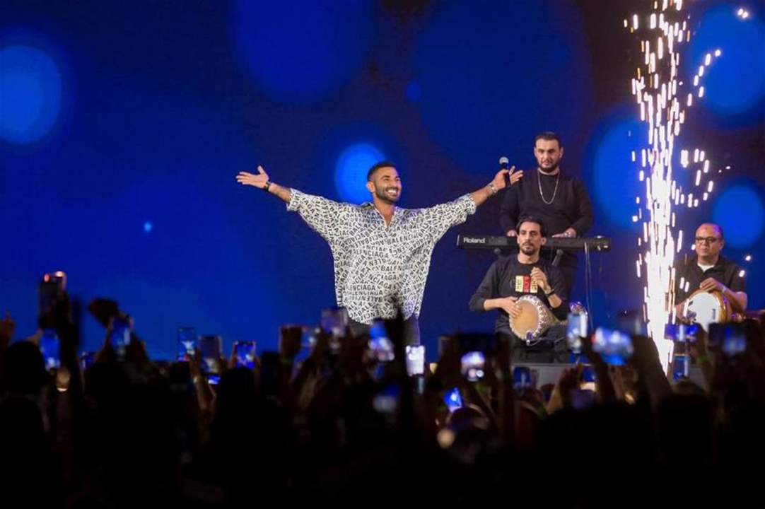الجمهور اللبناني على موعد مع الفنان أحمد سعد في هذا التاريخ