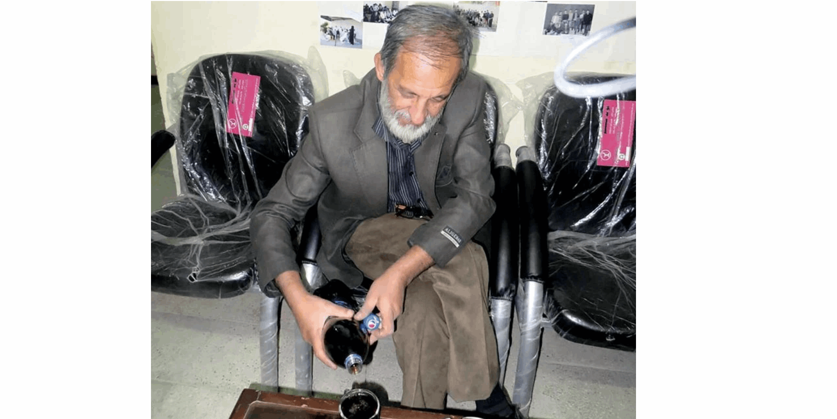 إيراني يعيش على تناول المشروبات الغازية فقط لمدة 17 عاماً !!