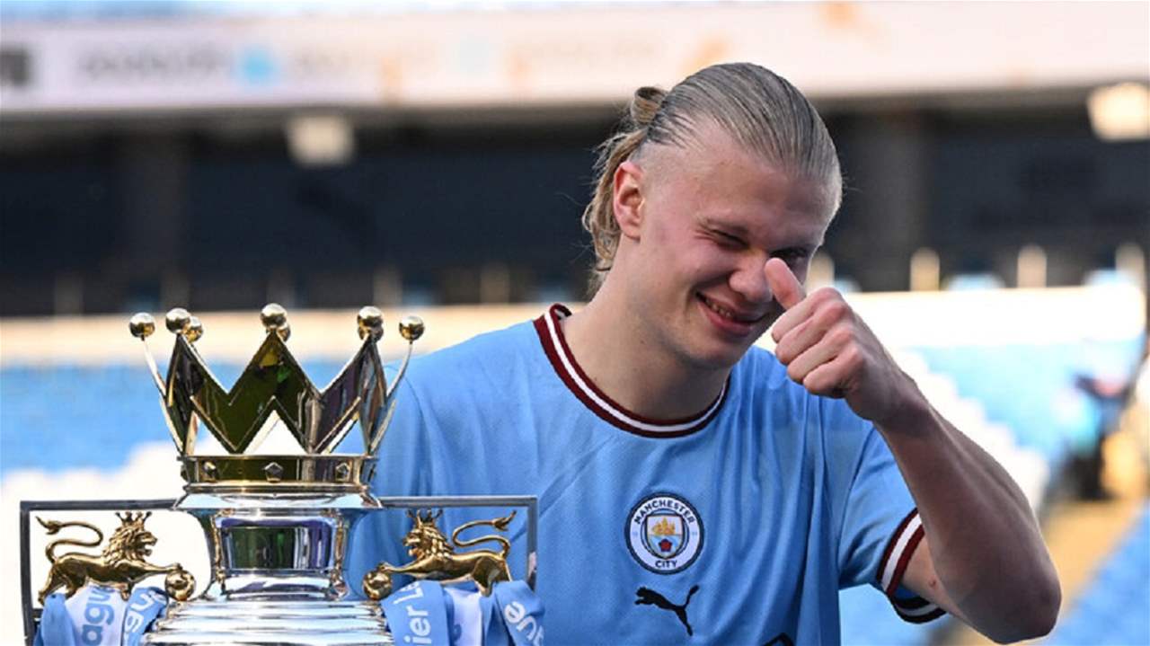 فيديو - هالاند يقتحم البث المباشر ويقول جملة بذيئة لجريليش