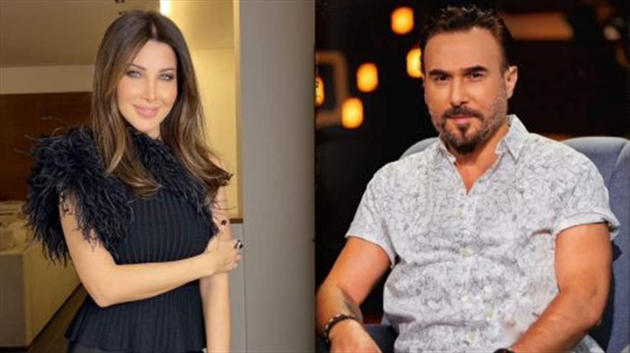 باسم مغنية يغازل نانسي عجرم: "جمال وهضامة وكاريزما" وهي ترد