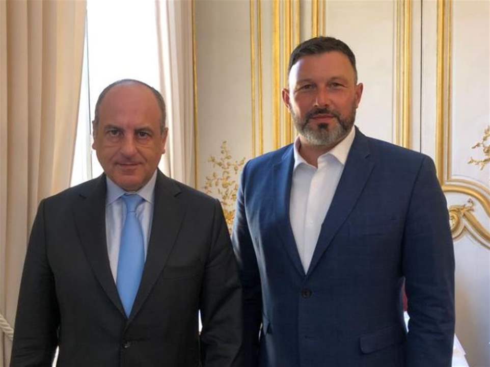 بو عاصي بحث مع مسؤولين فرنسيين في الاستحقاق الرئاسي والتحقيق في انفجار المرفأ وعودة النازحين