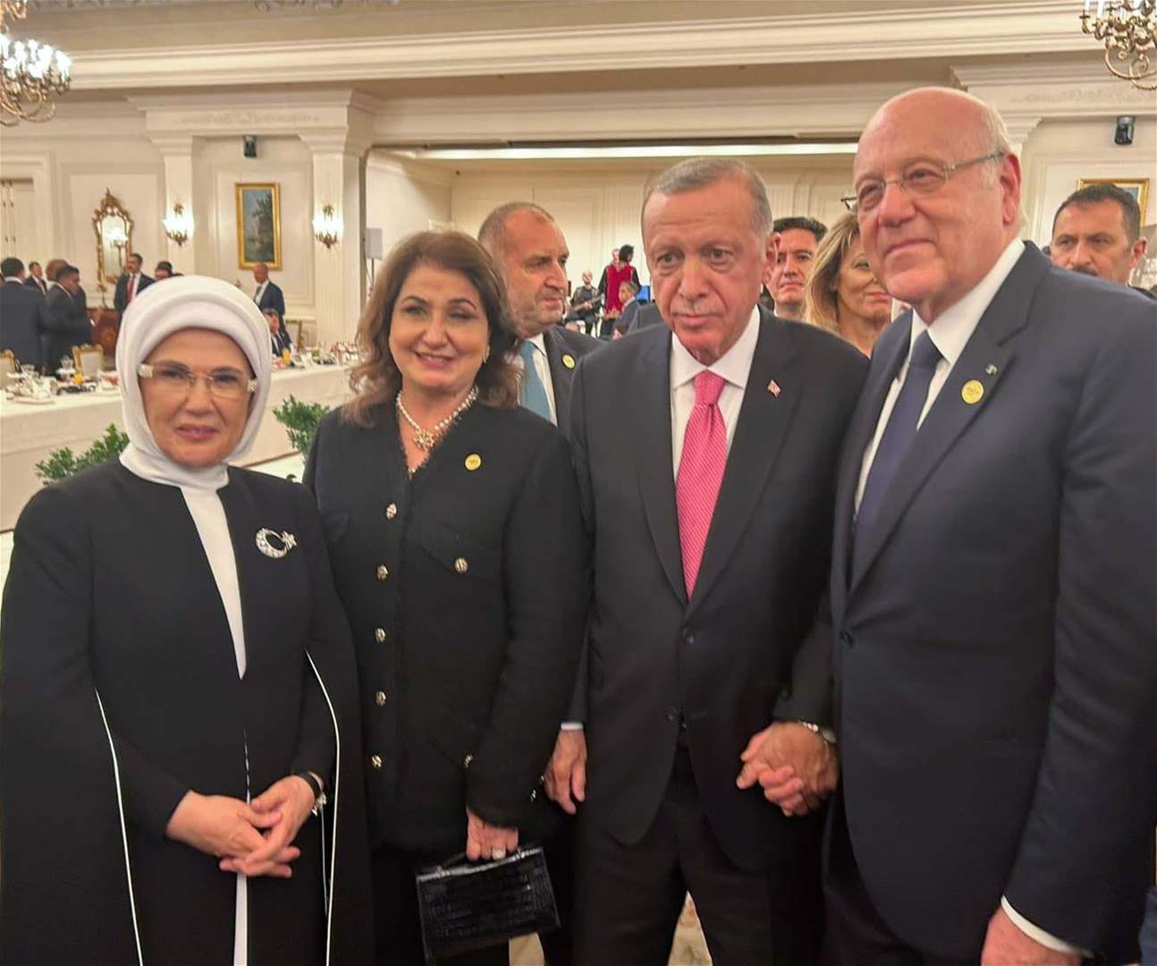 ميقاتي يلتقي الرئيس التركي رجب طيب أردوغان