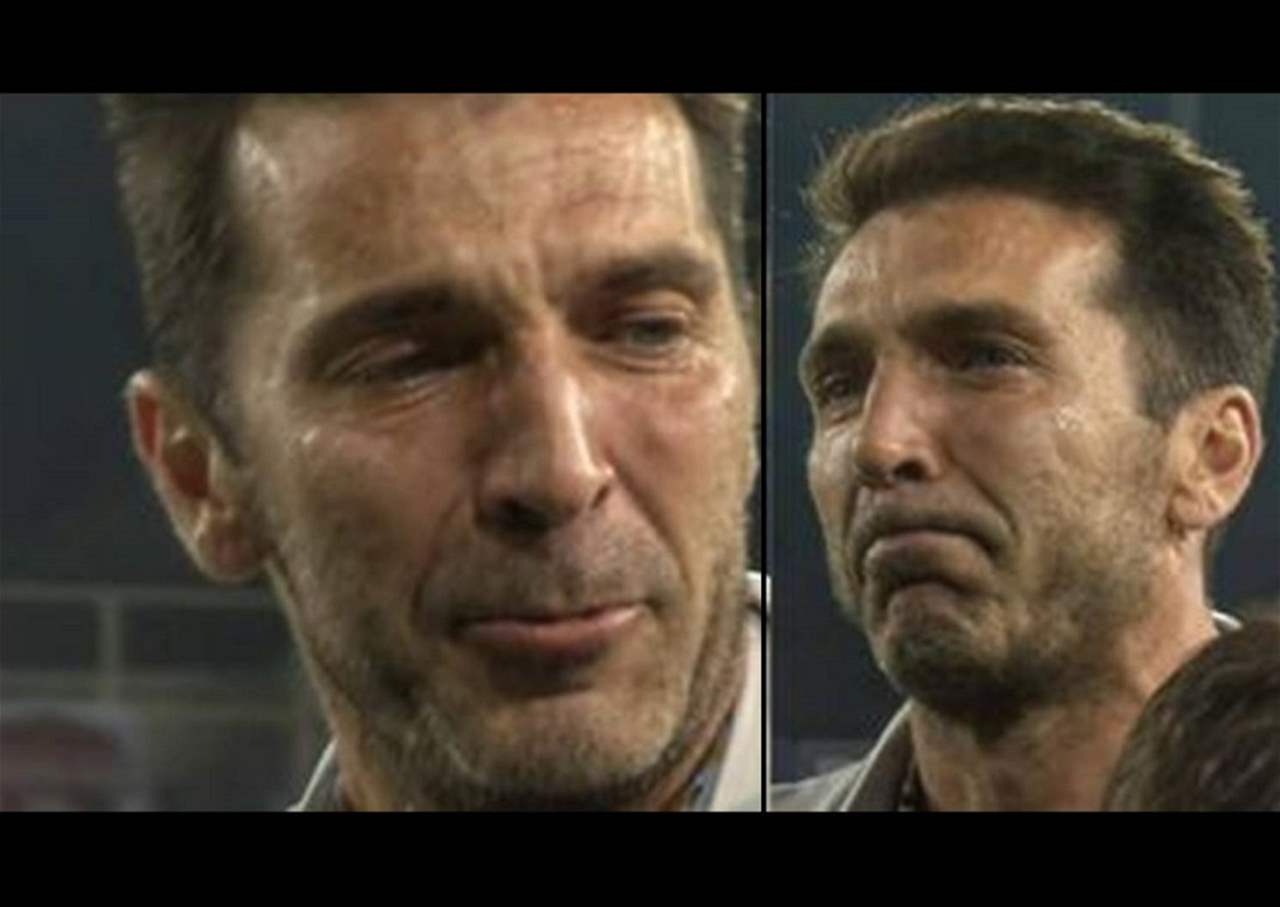 فيديو - شاهدوا بوفون باكياً .. هذا هو السبب