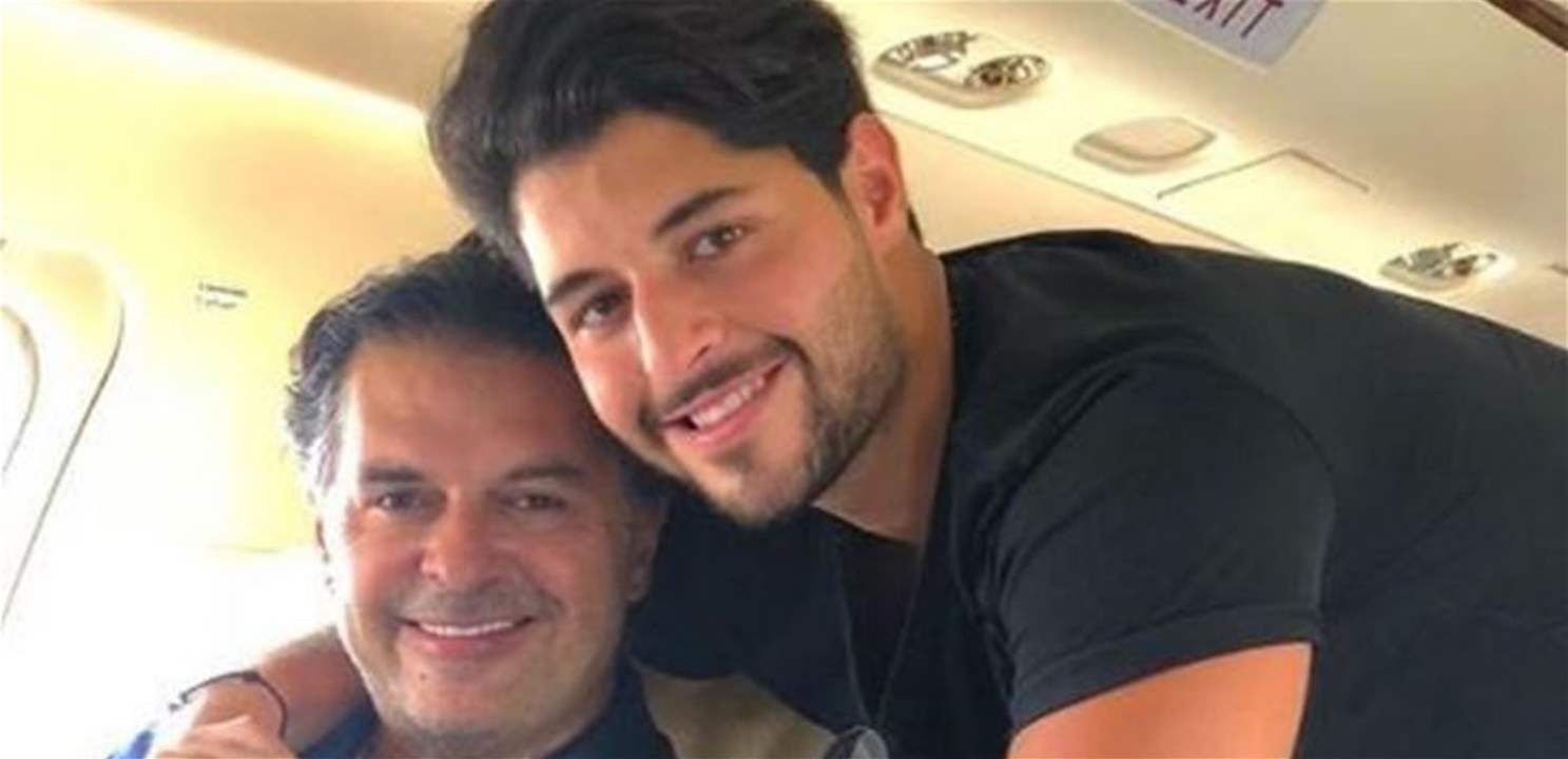 راغب علامة يحتفل بعيد ميلاده ونجله خالد يفاجئه بما فعله