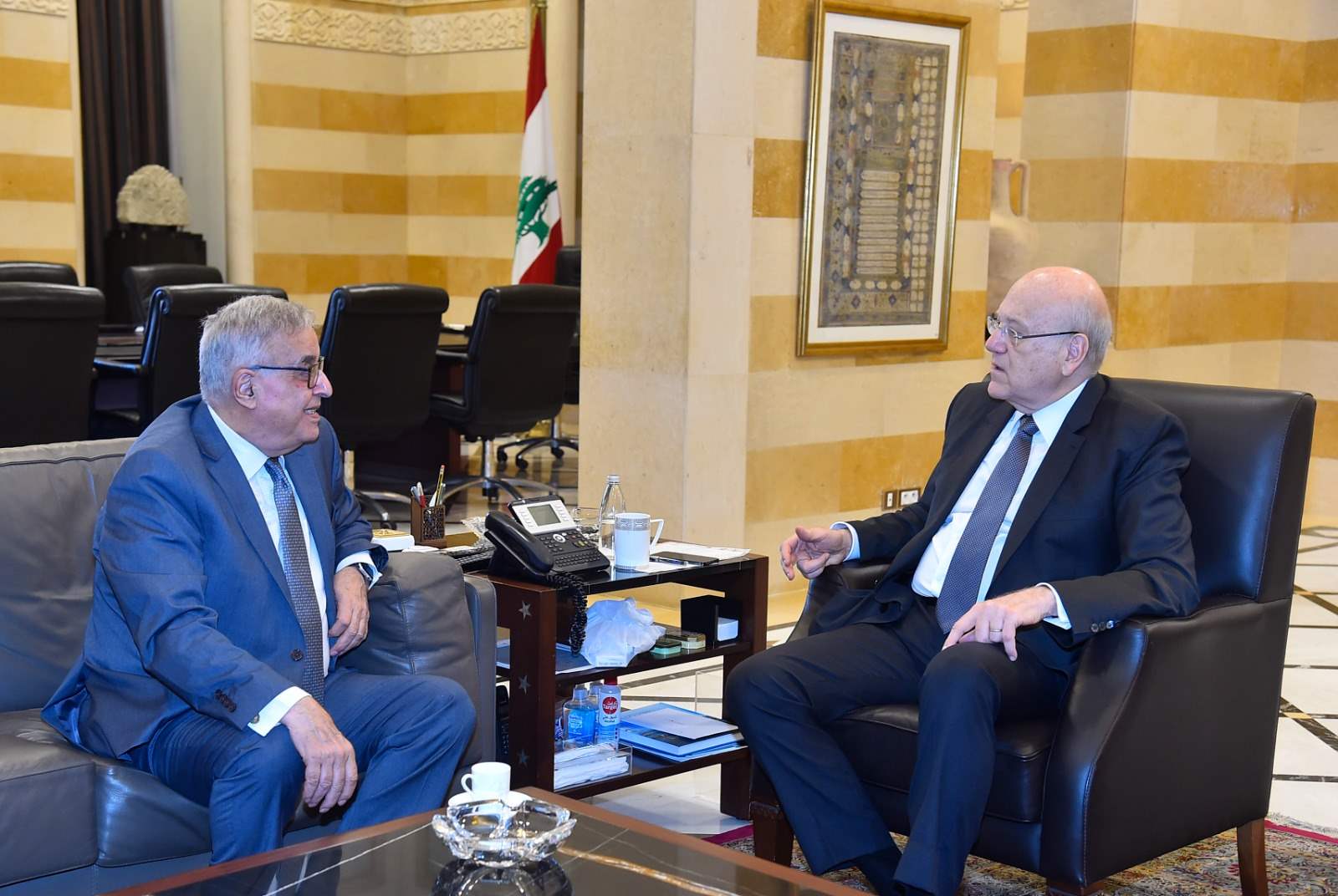  ميقاتي كلّف بو حبيب تمثيل لبنان في مؤتمر بروكسل للنازحين السوريين الذي سيعقد الاسبوع المقبل 