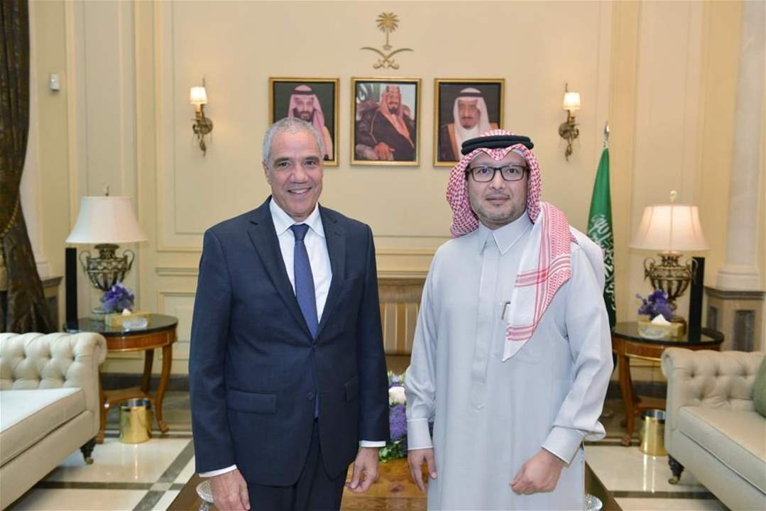 السفير وليد بخاري يستقبل سفير الإتحاد الاوروبي في لبنان