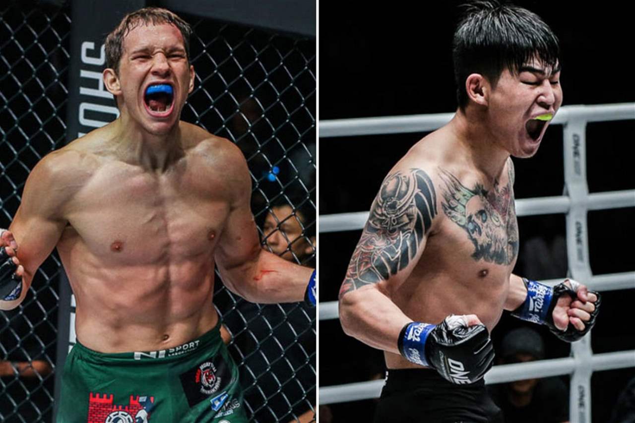 فيديو - أسقطه ثم خنقه في الجولة الاولى