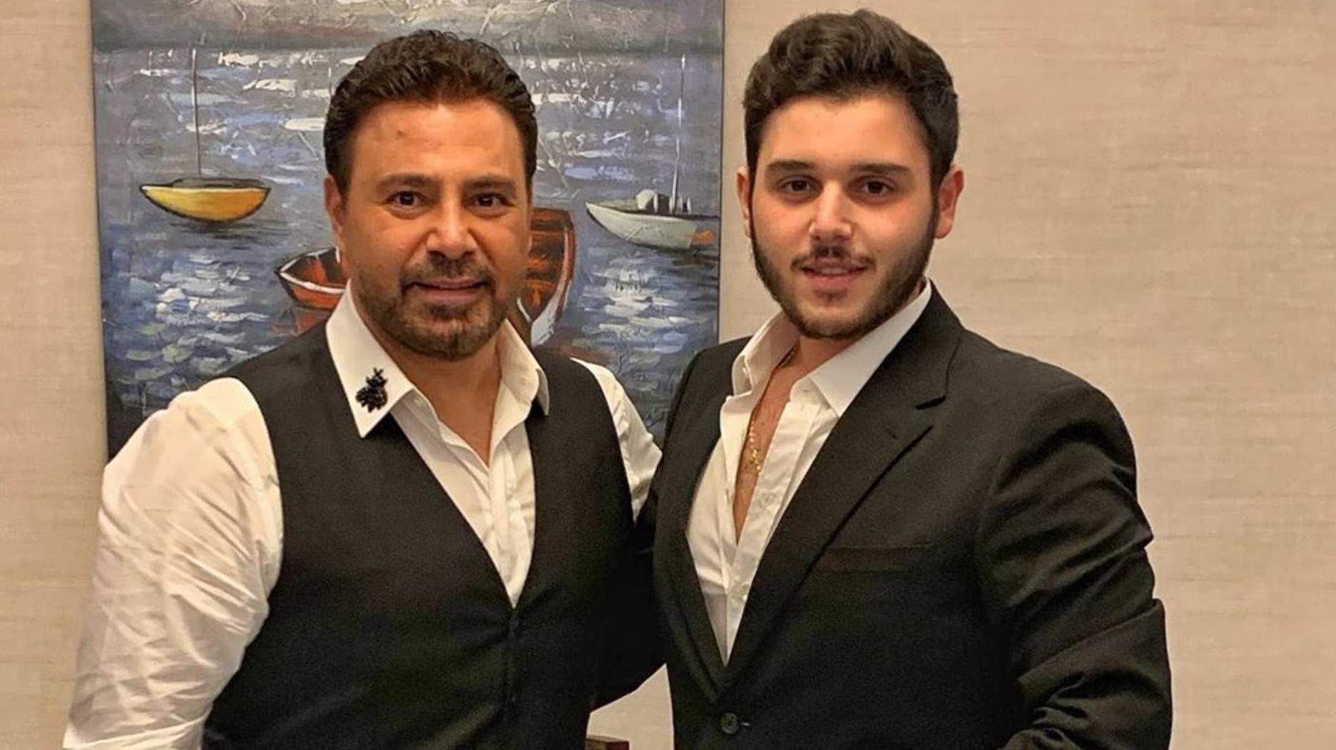 بالفيديو - لحظات مؤثرة بين عاصي الحلاني وابنه الوليد في زفاف ماريتا