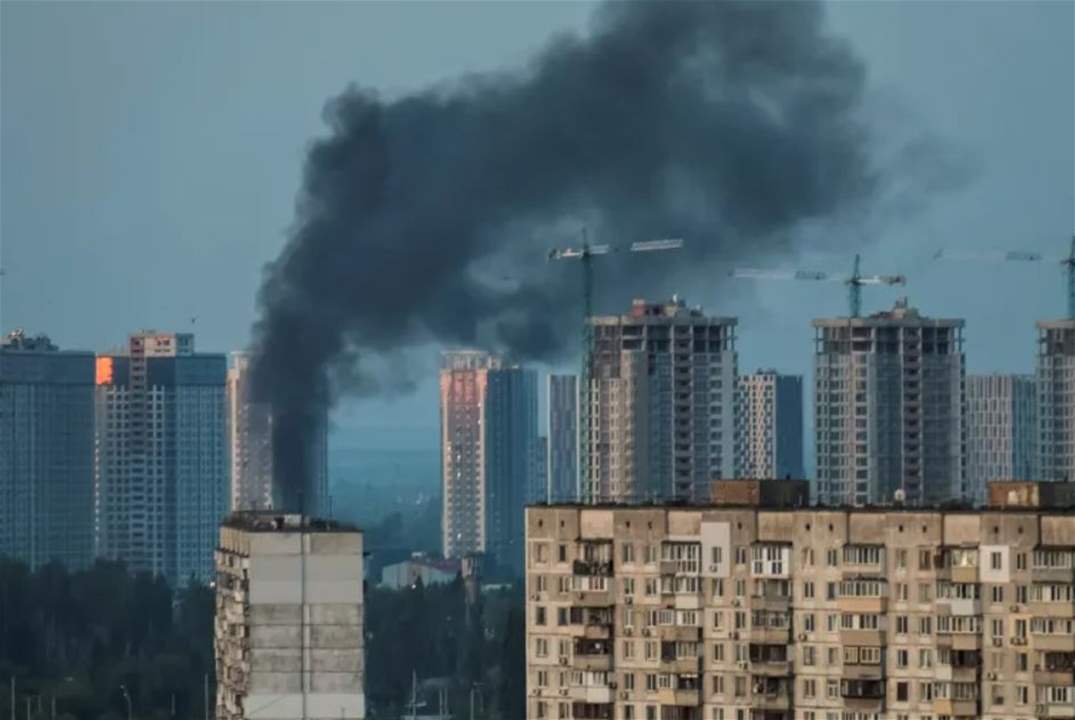 انفجارات وانطلاق صفارات الإنذار في كييف خلال زيارة وفد إفريقي للبلد