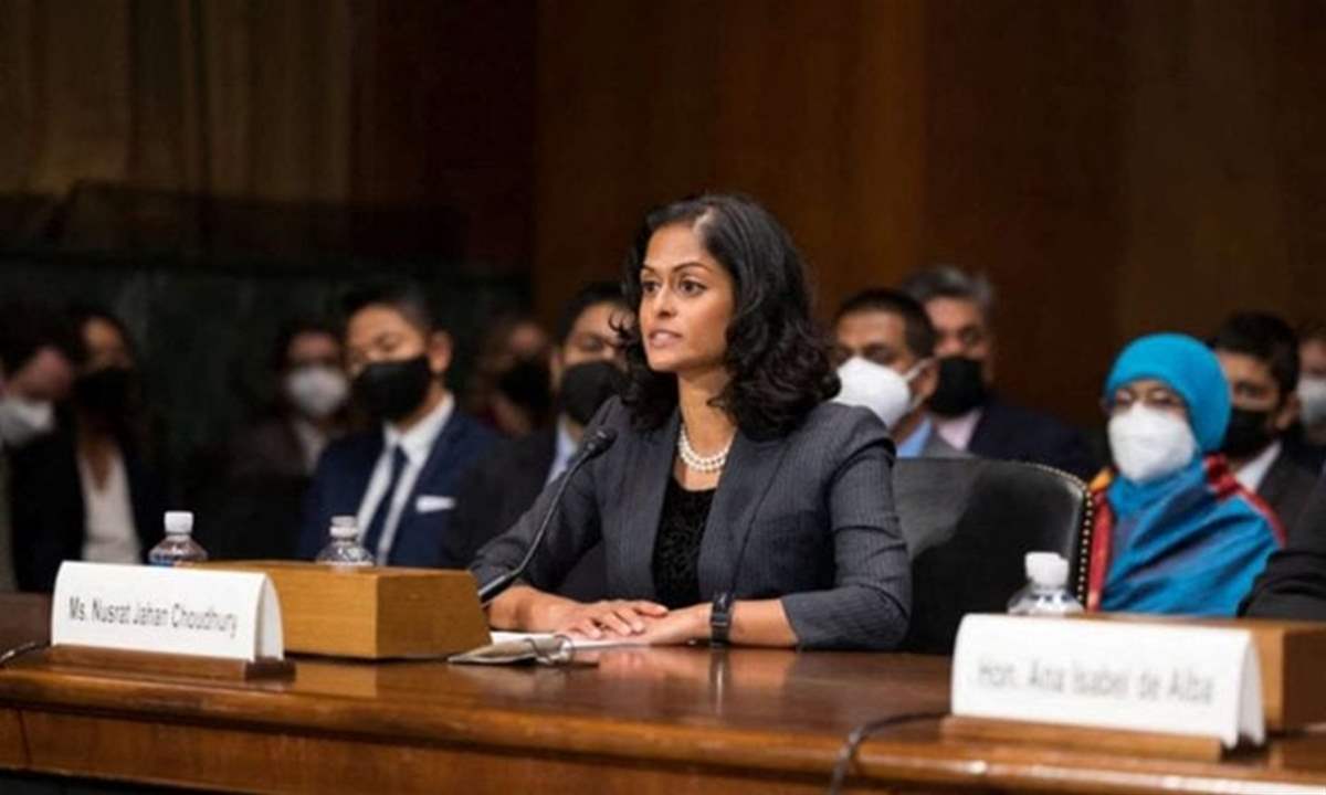   تعيين أول قاضية اتحادية مسلمة في تاريخ الولايات المتحدة .. من هي نصرت تشودري؟!