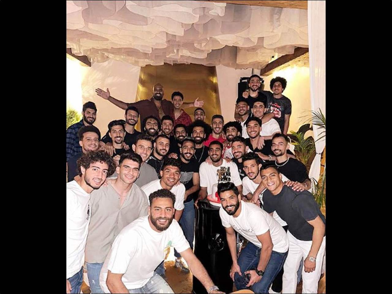 صورة - ساعة محمد صلاح بطلة عيد ميلاده !!