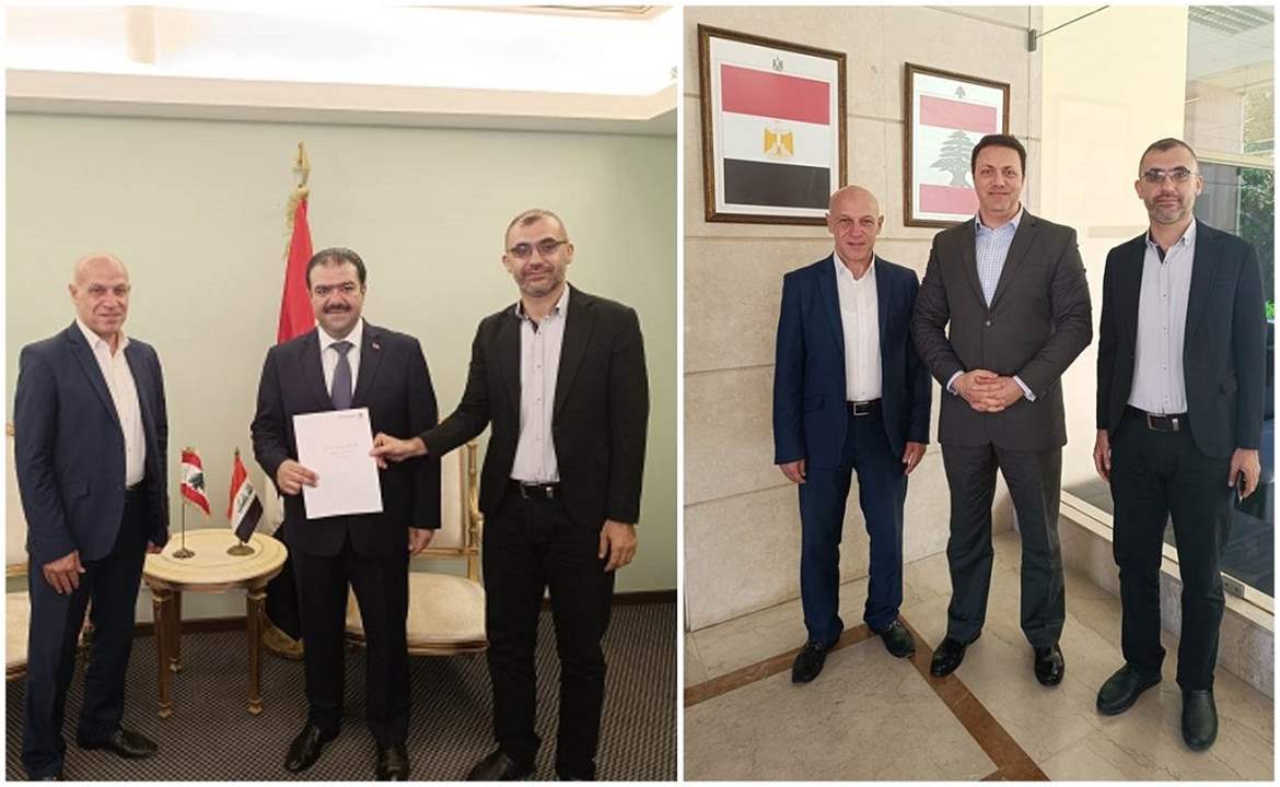 كلاس استقبل منظمات دولية ووفدٌ لبنانيّ سلّم دعوات لحفل افتتاح "عاصمة للشباب العربي"